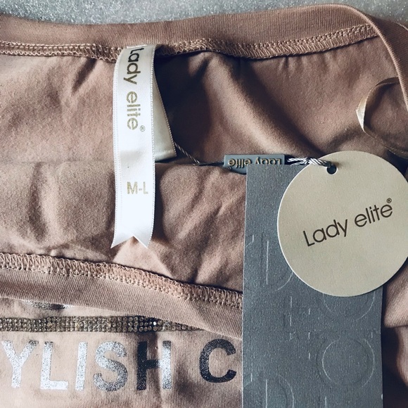 New Lady Elite knit top Size M/L - Picture 4 of 6